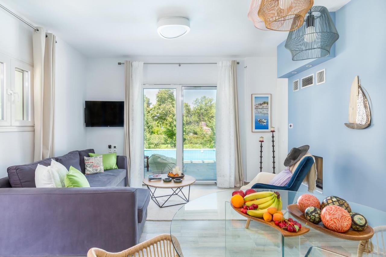 Villa Amarandos Agnontas エクステリア 写真