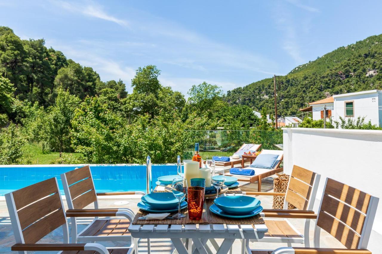 Villa Amarandos Agnontas エクステリア 写真